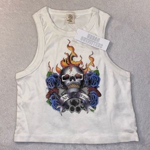 Art and Bones Urban Outfitters Crop Top